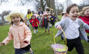 church egg hunt